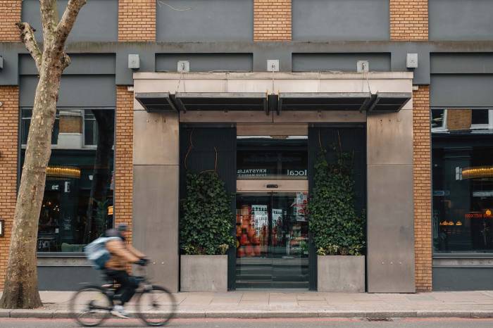 Entrance to Hoxton Shoreditch and Hoxton Grill