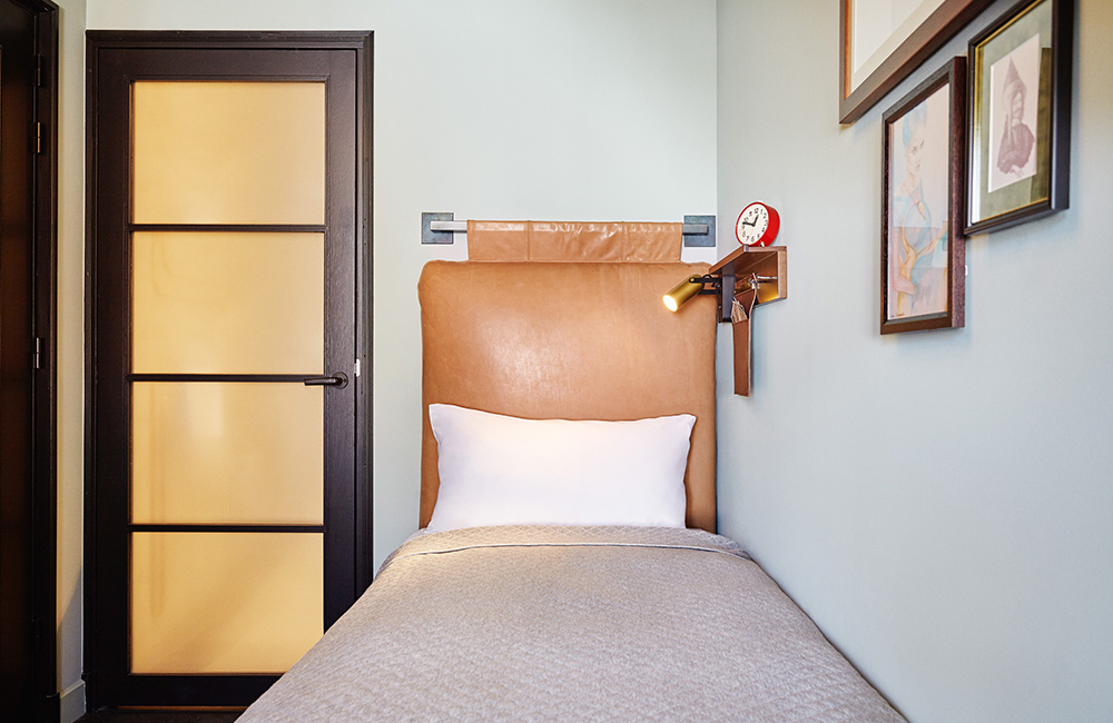 Detail of the Shoebox in The Hoxton Herengracht.