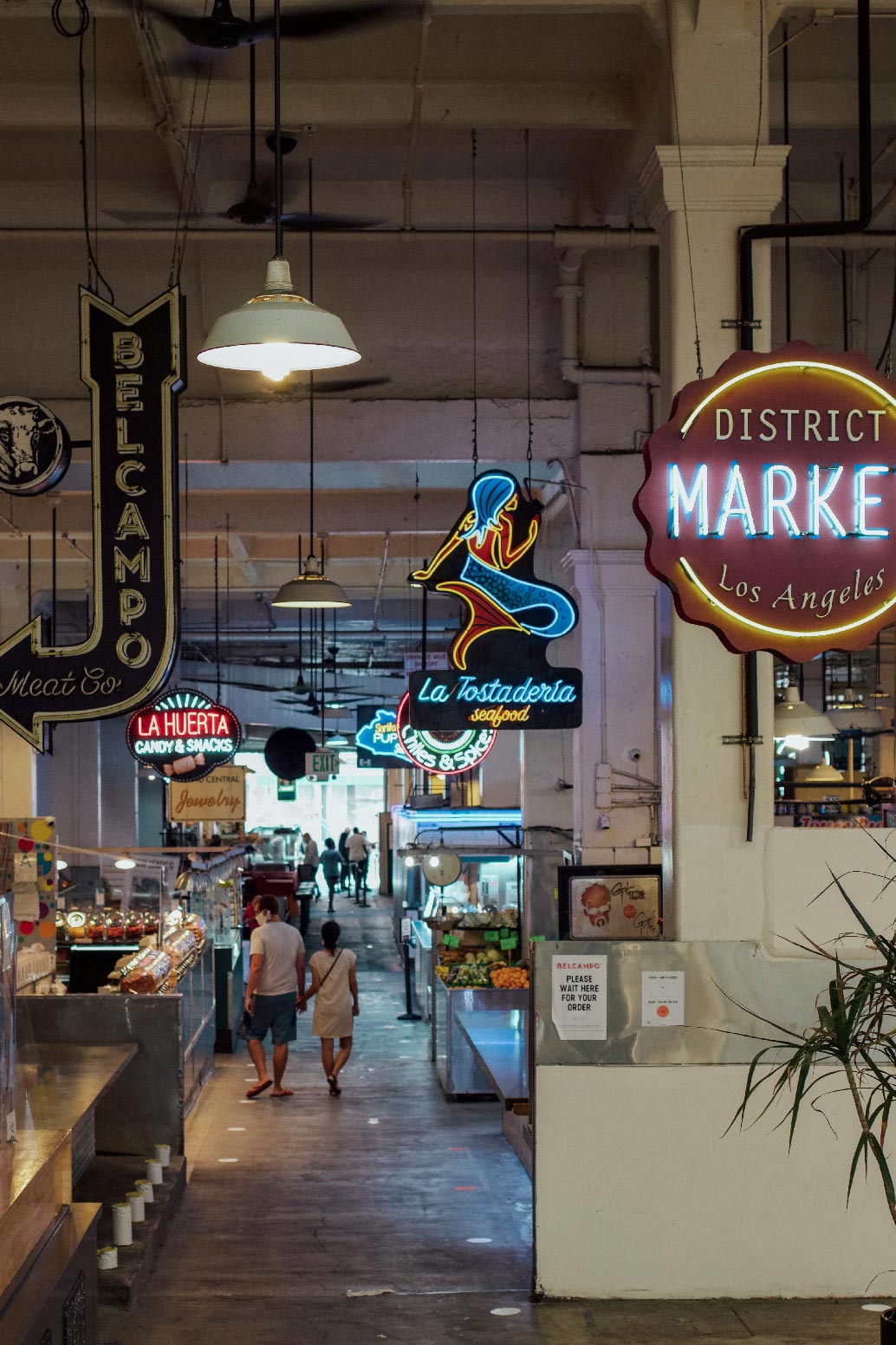 Grand Central Market a Los Angeles