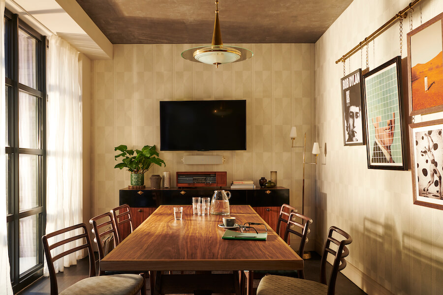 The Den meeting room at our Southwark Hotel