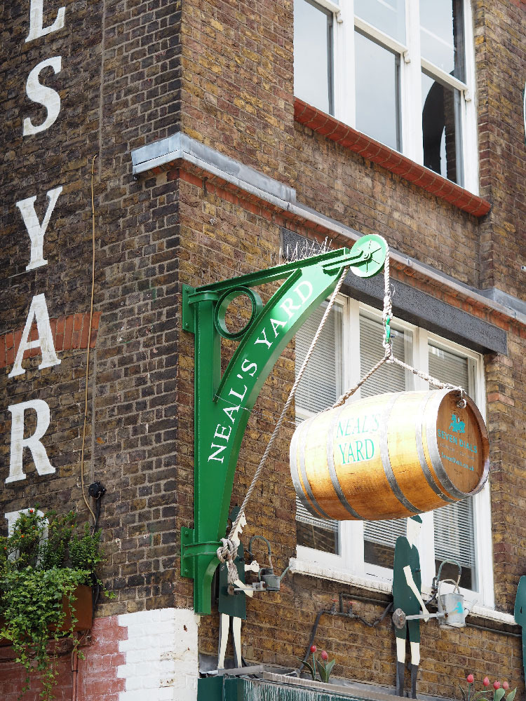Neal&#039;s Yard in Covent Garden London