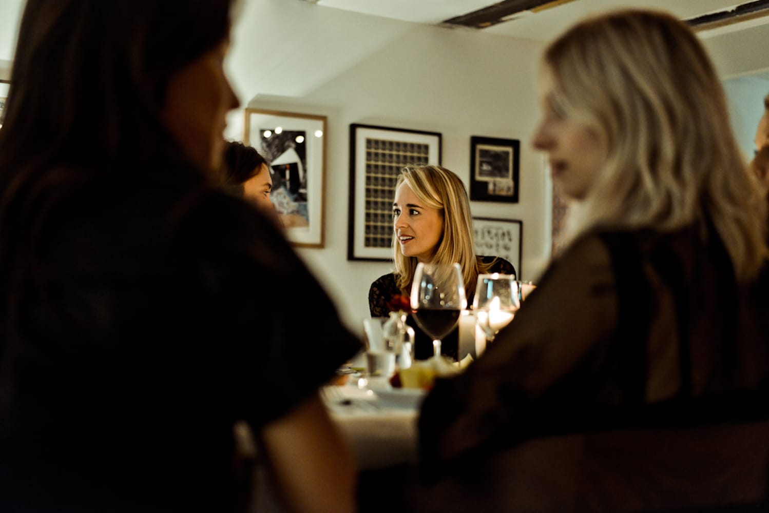 Guests at private dining