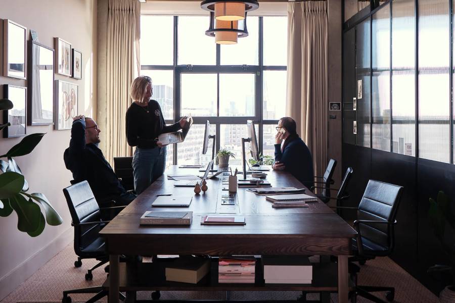 Meeting room in Southwark co-working space