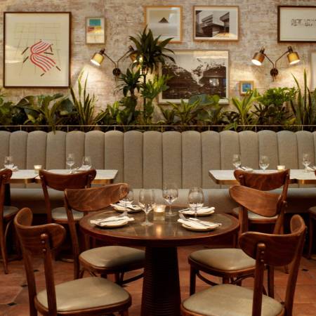 Table for four at Rondo