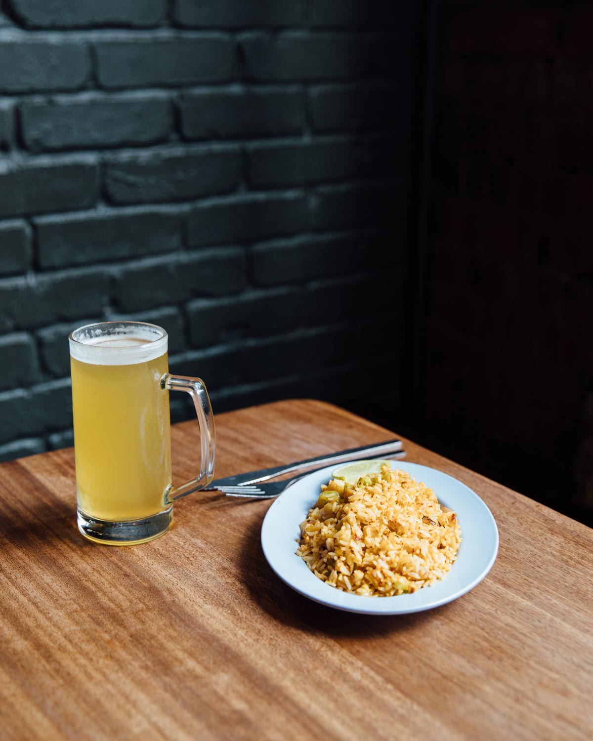 Food at Smoking Goat