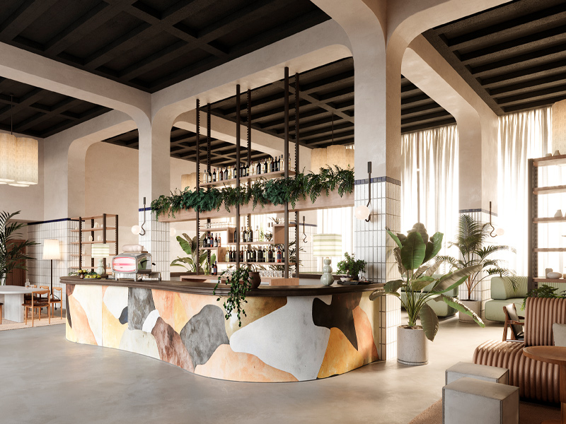 Four Corners Restaurant Barcelona The Hoxton, Poblenou