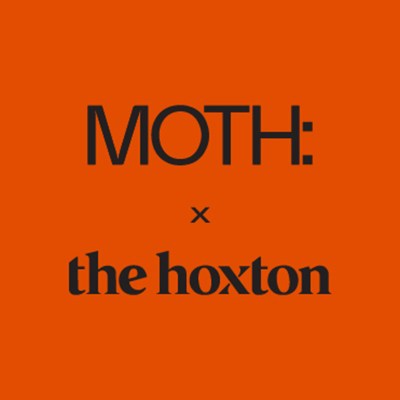 Polilla x el logotipo de hoxton