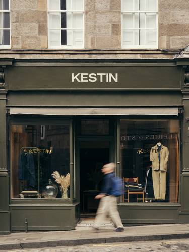Façade du magasin de Kestin.