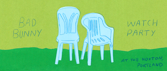 Bad Bunny Watch Party